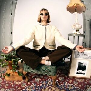 Rhythm Women’s Check Quilted Jacket